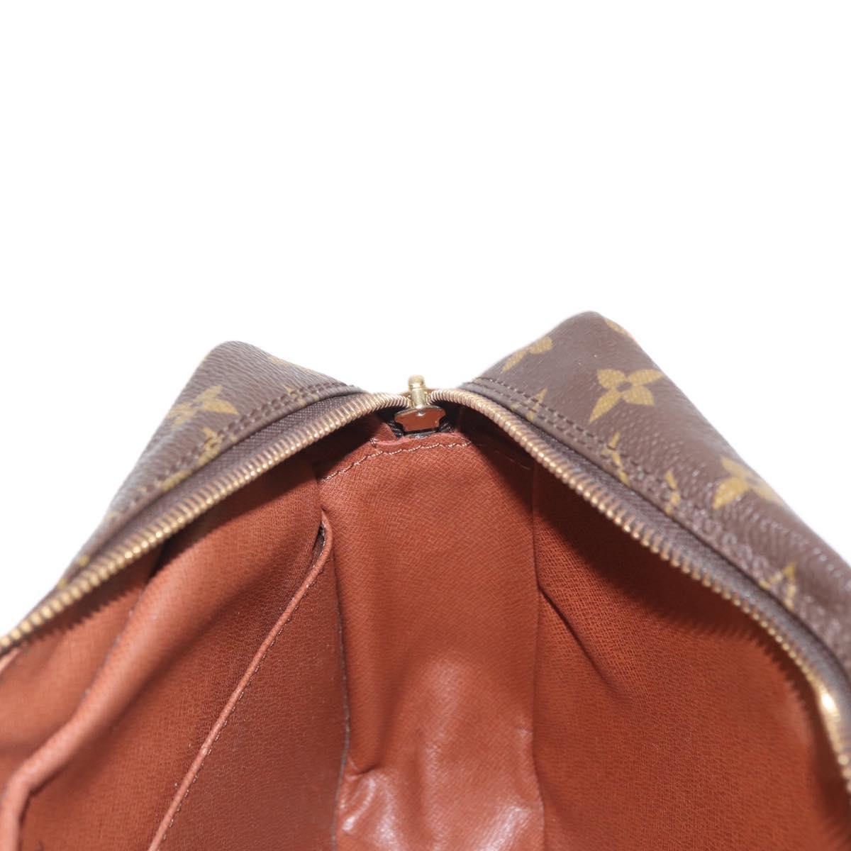 LOUIS VUITTON Monogram Compiegne 28 Clutch Bag M51845 LV Auth gh1430