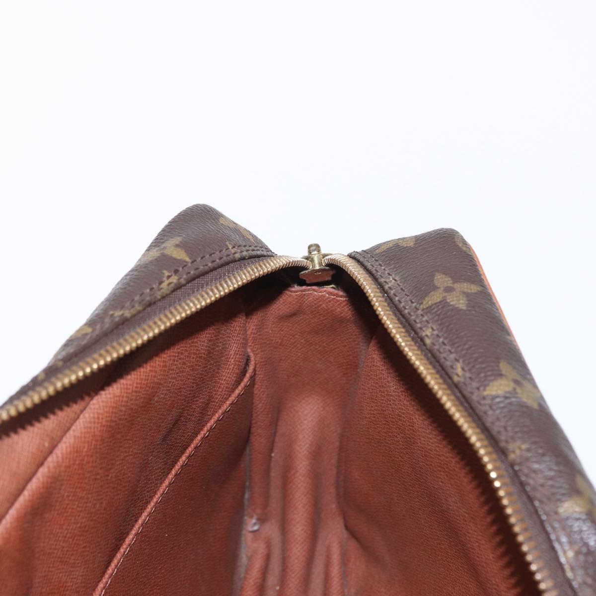 LOUIS VUITTON Monogram Compiegne 28 Clutch Bag M51845 LV Auth gh1433