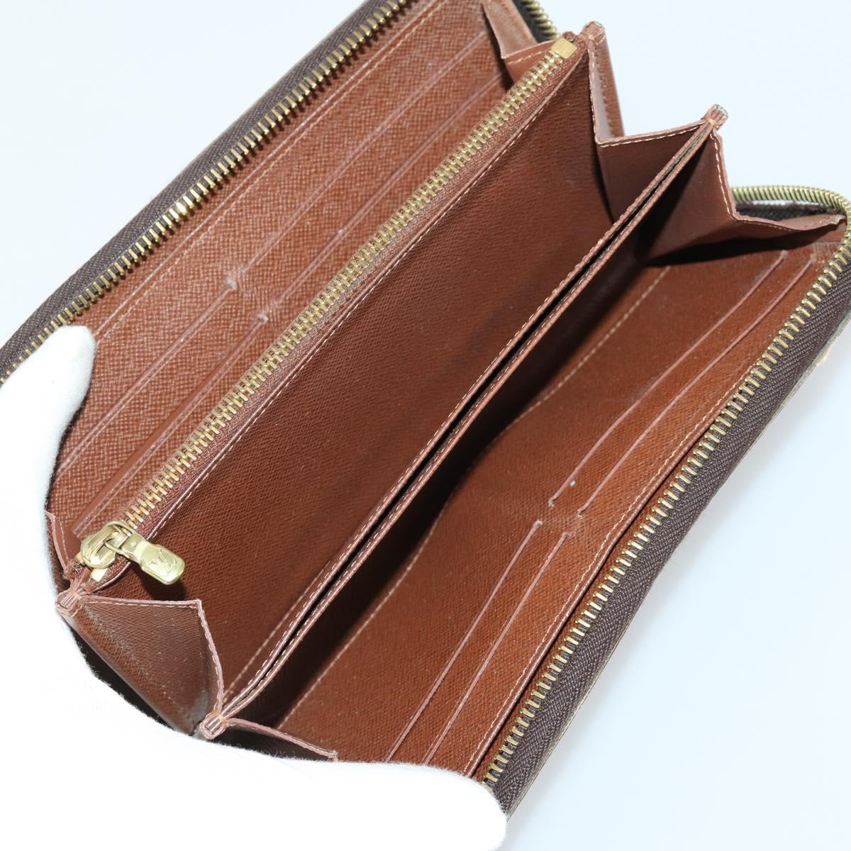 LOUIS VUITTON Dior Monogram Trotter Canvas Wallet 4 Set Green LV Auth gh1453