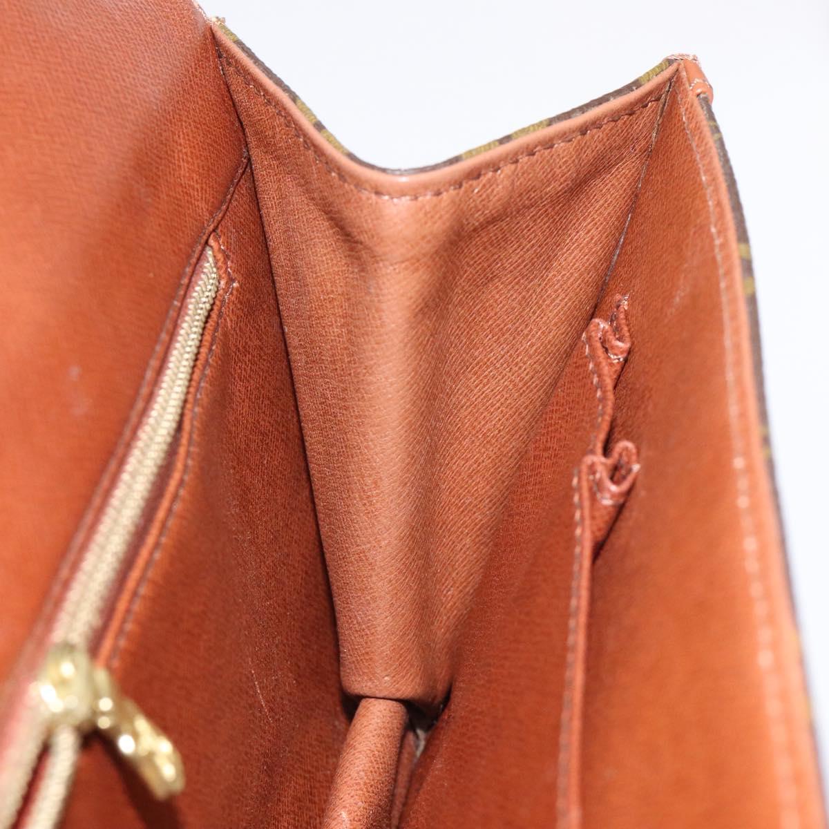 LOUIS VUITTON Monogram Pochette Dam GM Clutch Bag M51810 LV Auth gh146