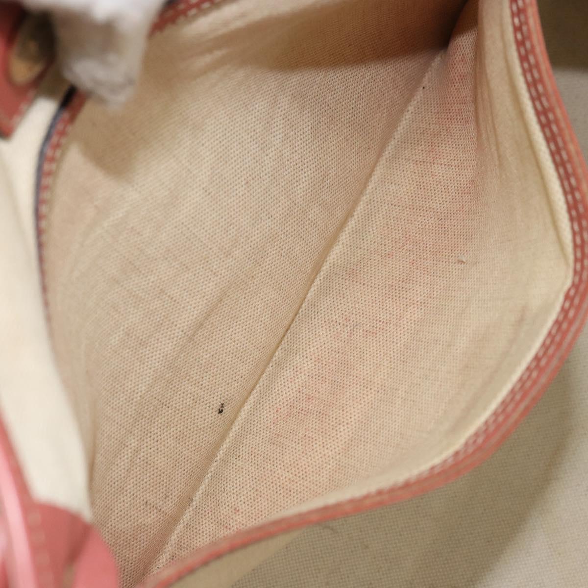 GUCCI GG Supreme Tote Bag PVC Beige Gold 197953 Auth gh1517