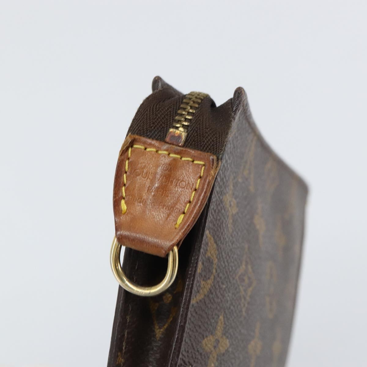 LOUIS VUITTON Monogram Bucket PM Accessory Pouch LV Auth gh1560
