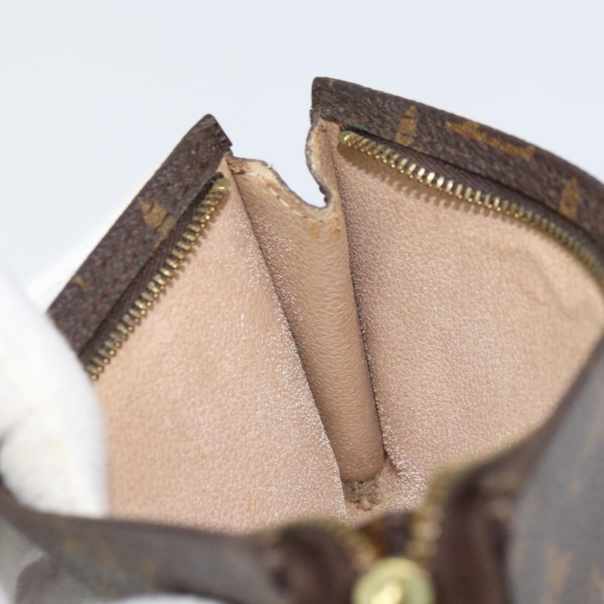 LOUIS VUITTON Monogram Bucket PM Accessory Pouch LV Auth gh1560