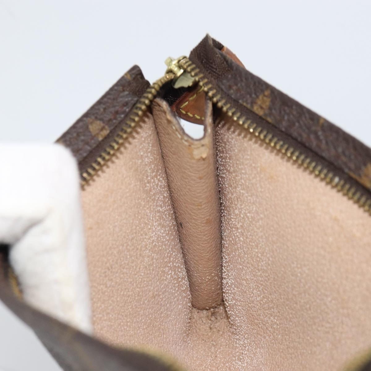 LOUIS VUITTON Monogram Bucket PM Accessory Pouch LV Auth gh1560