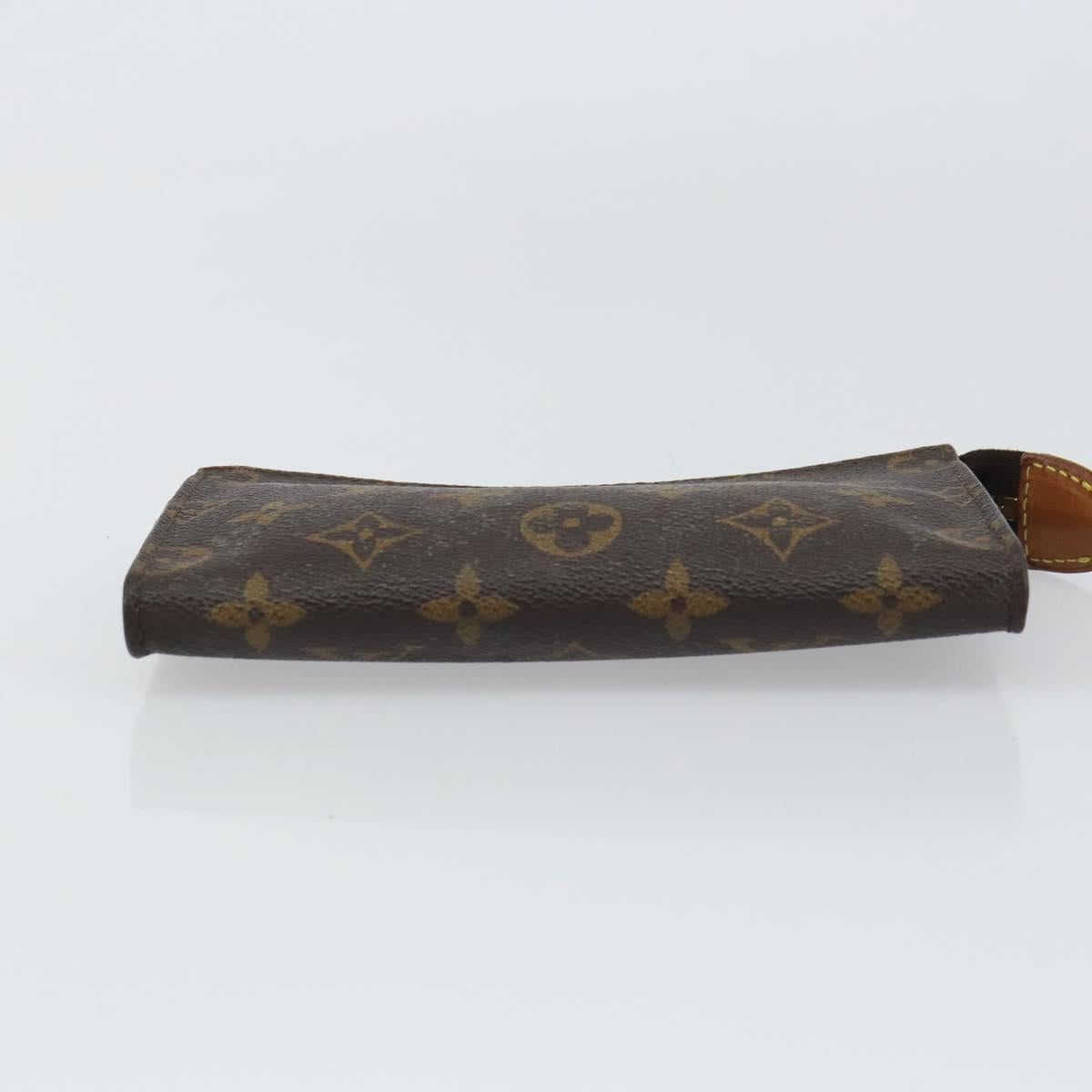LOUIS VUITTON Monogram Bucket PM Accessory Pouch LV Auth gh1560