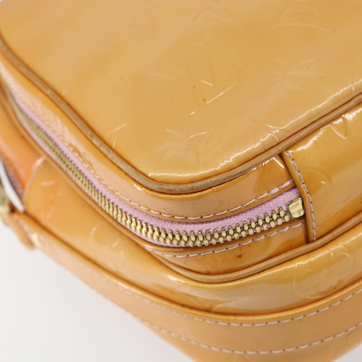 LOUIS VUITTON Monogram Vernis Wooster Bag Marshmallow Pink M91037 LV Auth gh1574
