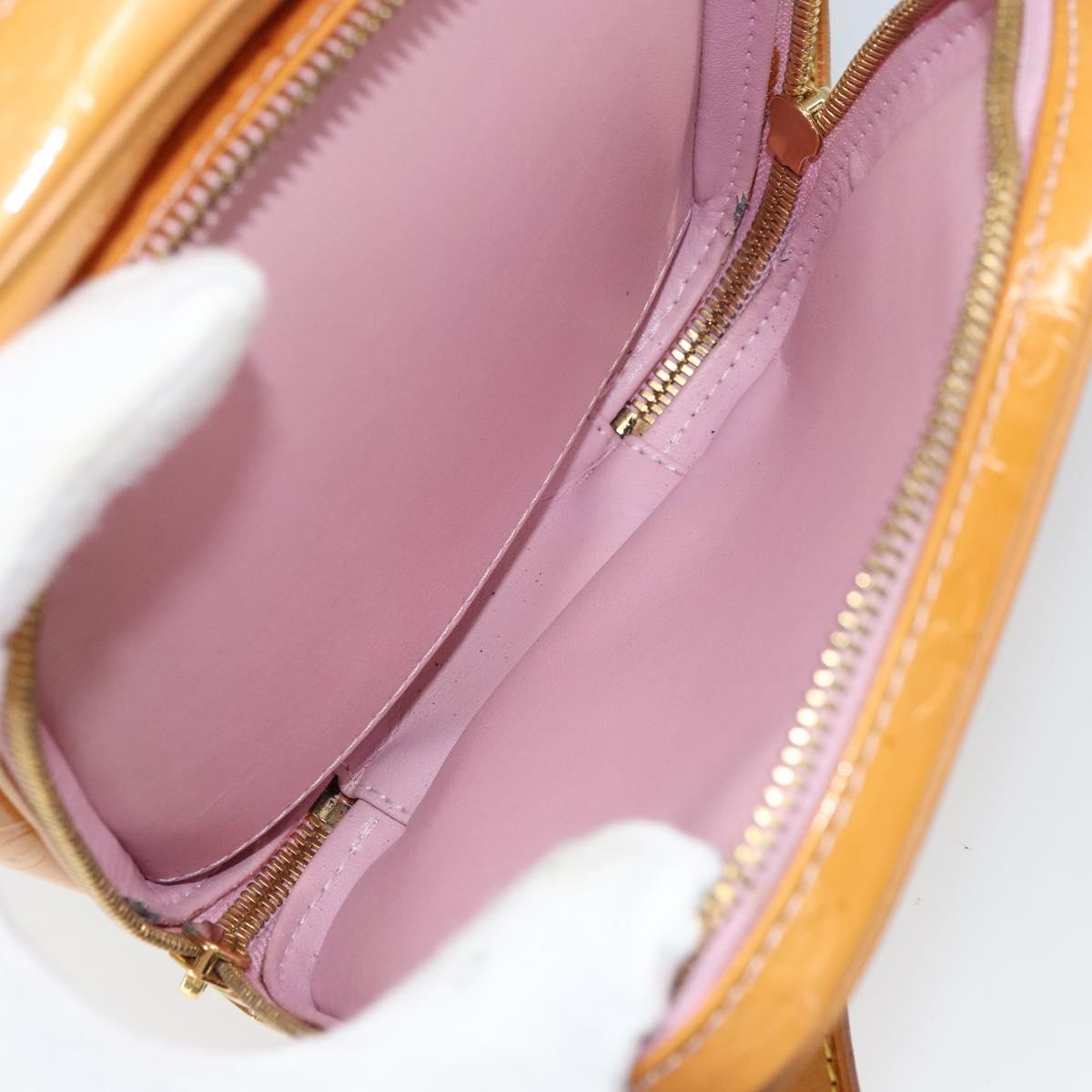 LOUIS VUITTON Monogram Vernis Wooster Bag Marshmallow Pink M91037 LV Auth gh1574