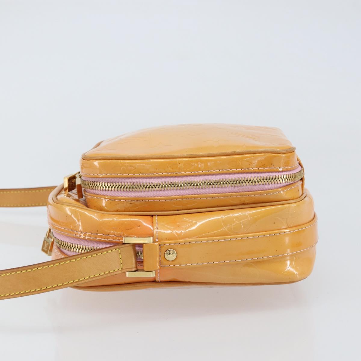 LOUIS VUITTON Monogram Vernis Wooster Bag Marshmallow Pink M91037 LV Auth gh1574