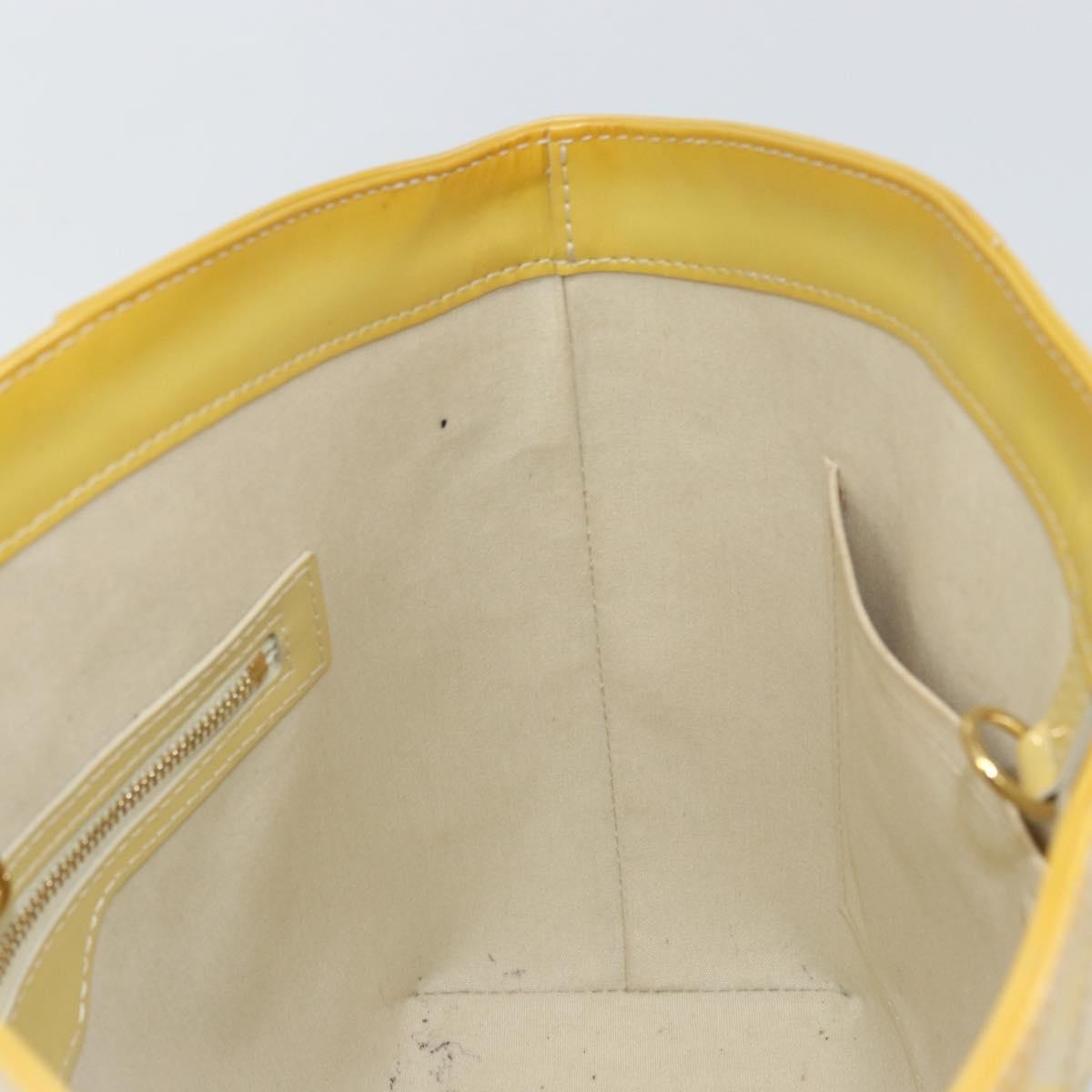 LOUIS VUITTON Monogram Vernis Avalon MM Tote Bag Broncorail M91743 Auth gh1576