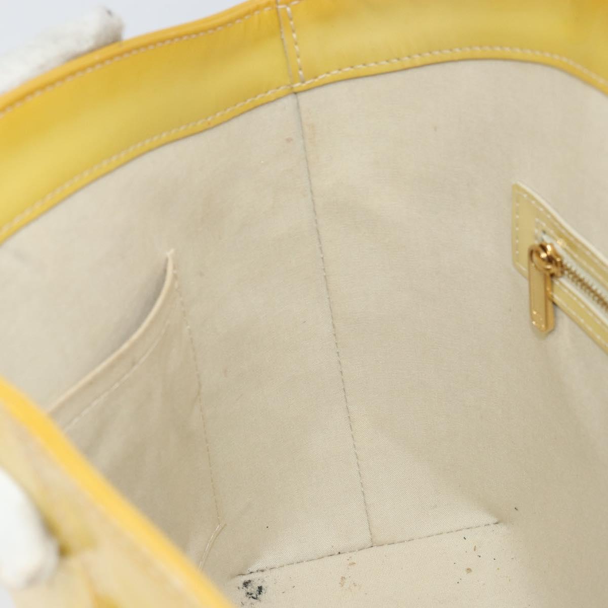 LOUIS VUITTON Monogram Vernis Avalon MM Tote Bag Broncorail M91743 Auth gh1576