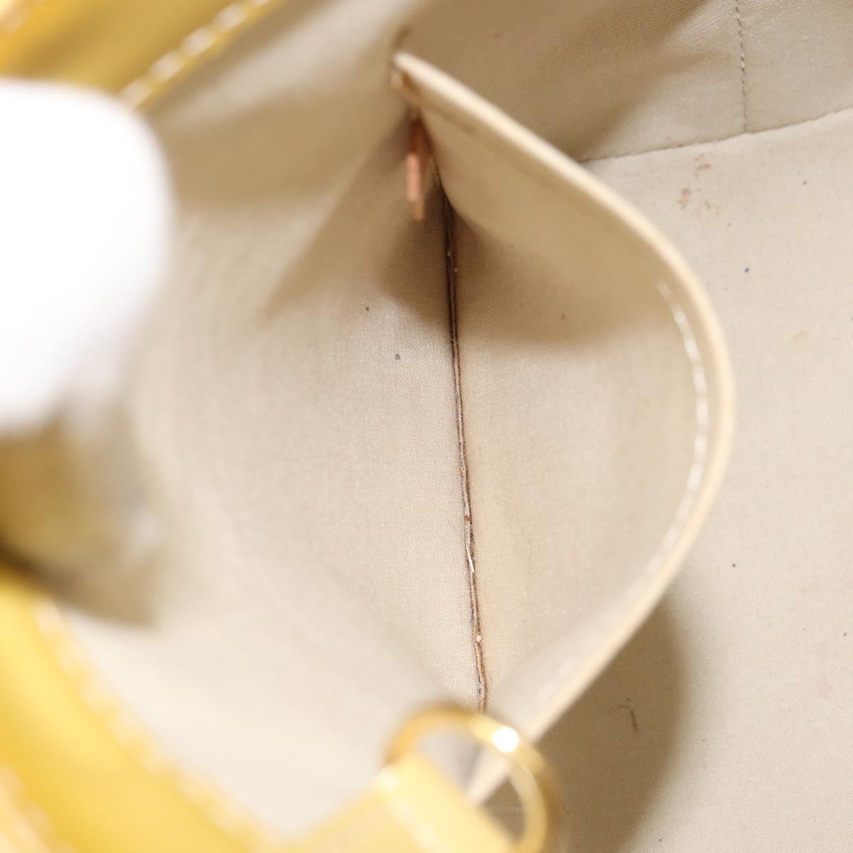LOUIS VUITTON Monogram Vernis Avalon MM Tote Bag Broncorail M91743 Auth gh1576