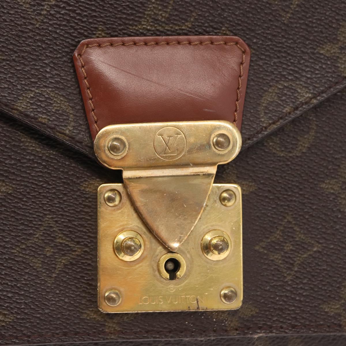 LOUIS VUITTON Monogram Monceau 26 Shoulder Bag M51187 LV Auth gh1584