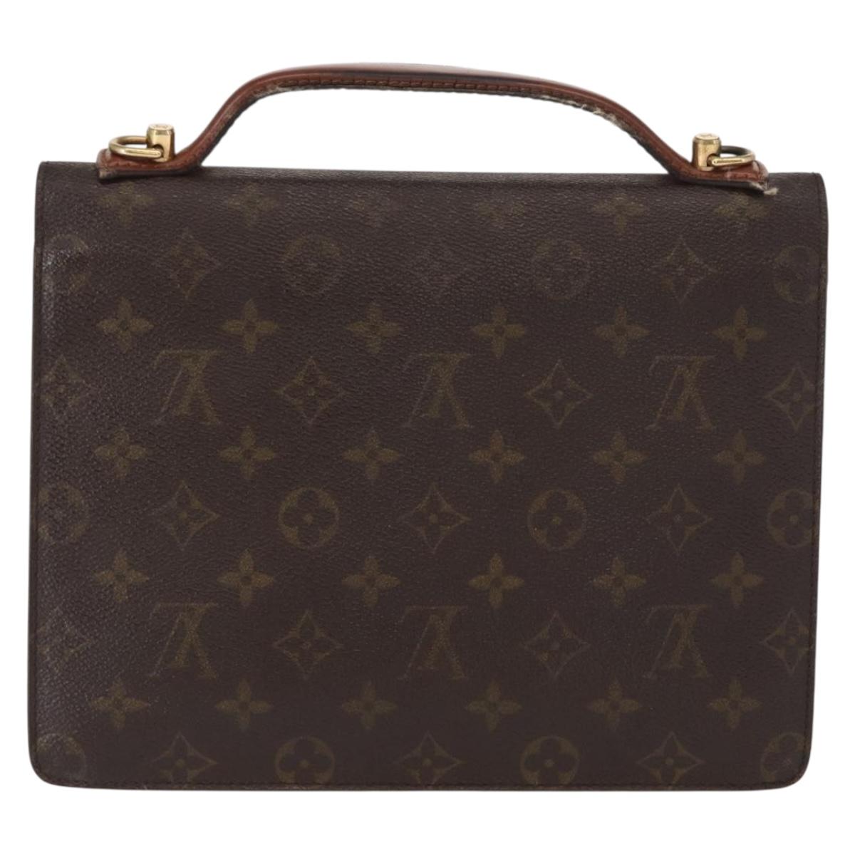 LOUIS VUITTON Monogram Monceau 26 Shoulder Bag M51187 LV Auth gh1584
