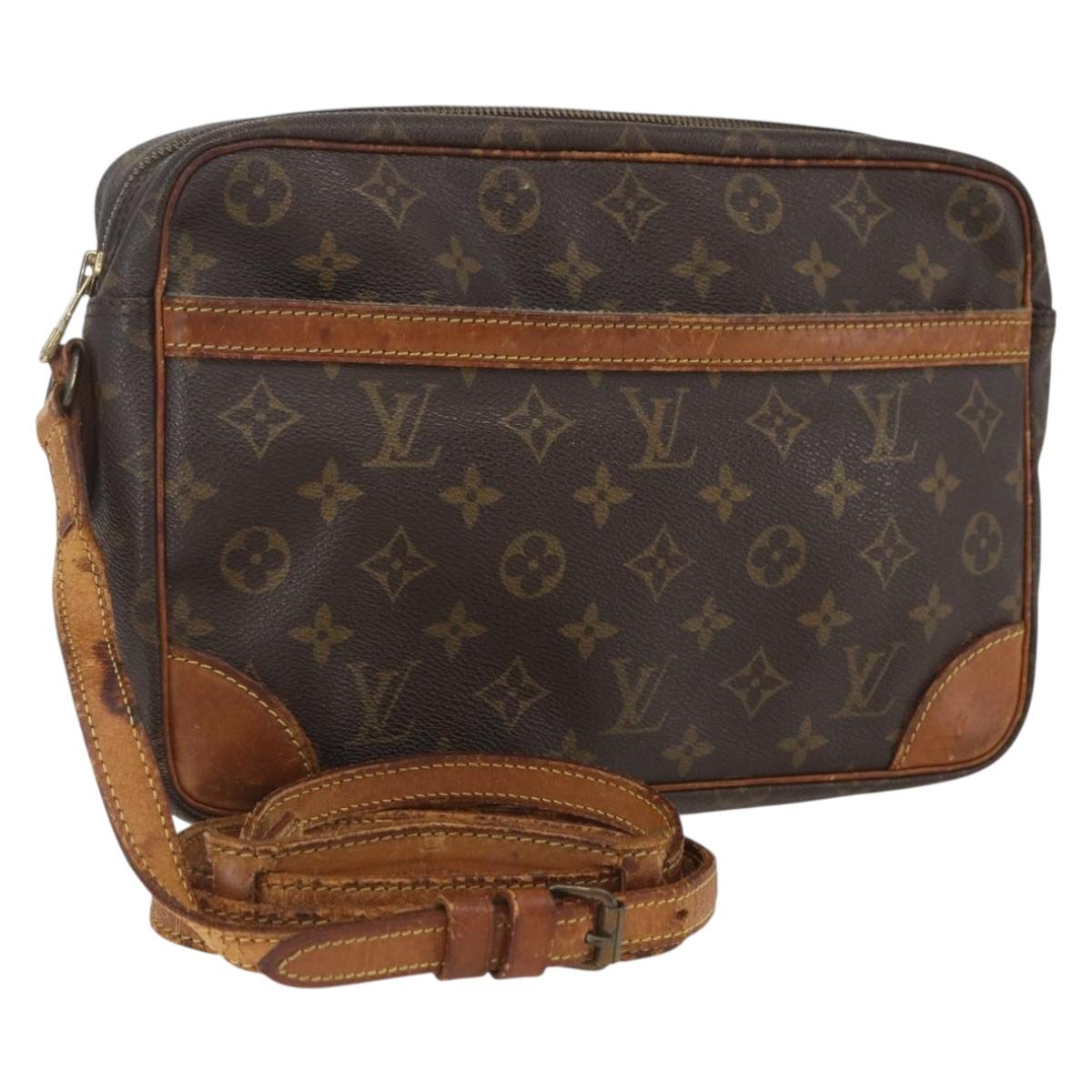 LOUIS VUITTON Monogram Trocadero 30 Shoulder Bag M51272 LV Auth gh1585