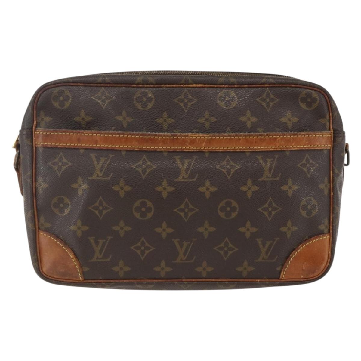 LOUIS VUITTON Monogram Trocadero 30 Shoulder Bag M51272 LV Auth gh1585