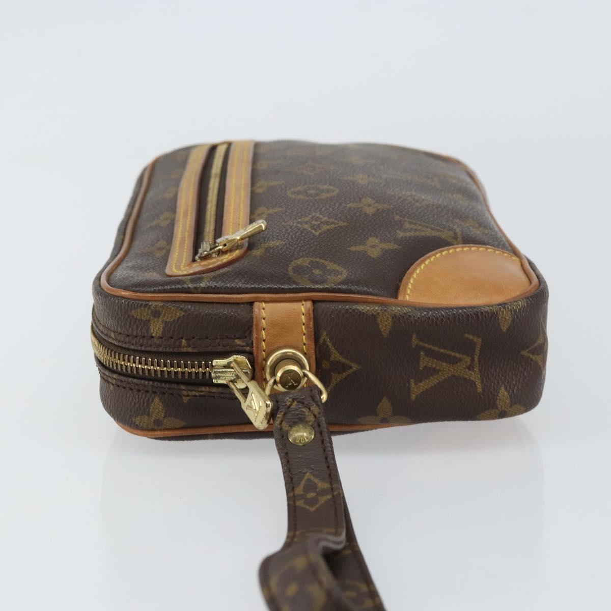 LOUIS VUITTON Monogram Marly Dragonne GM Clutch Bag M51825 LV Auth gh1587