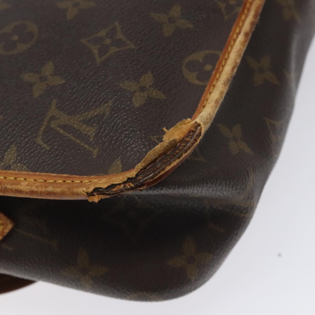 LOUIS VUITTON Monogram Givesier MM Shoulder Bag M42247 LV Auth gh159