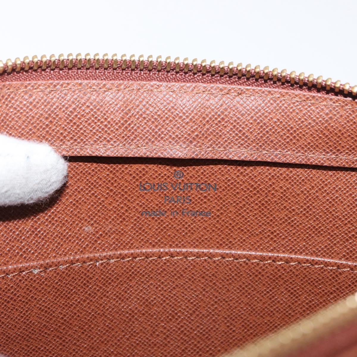 LOUIS VUITTON Monogram Orsay Clutch Bag M51790 LV Auth gh1594