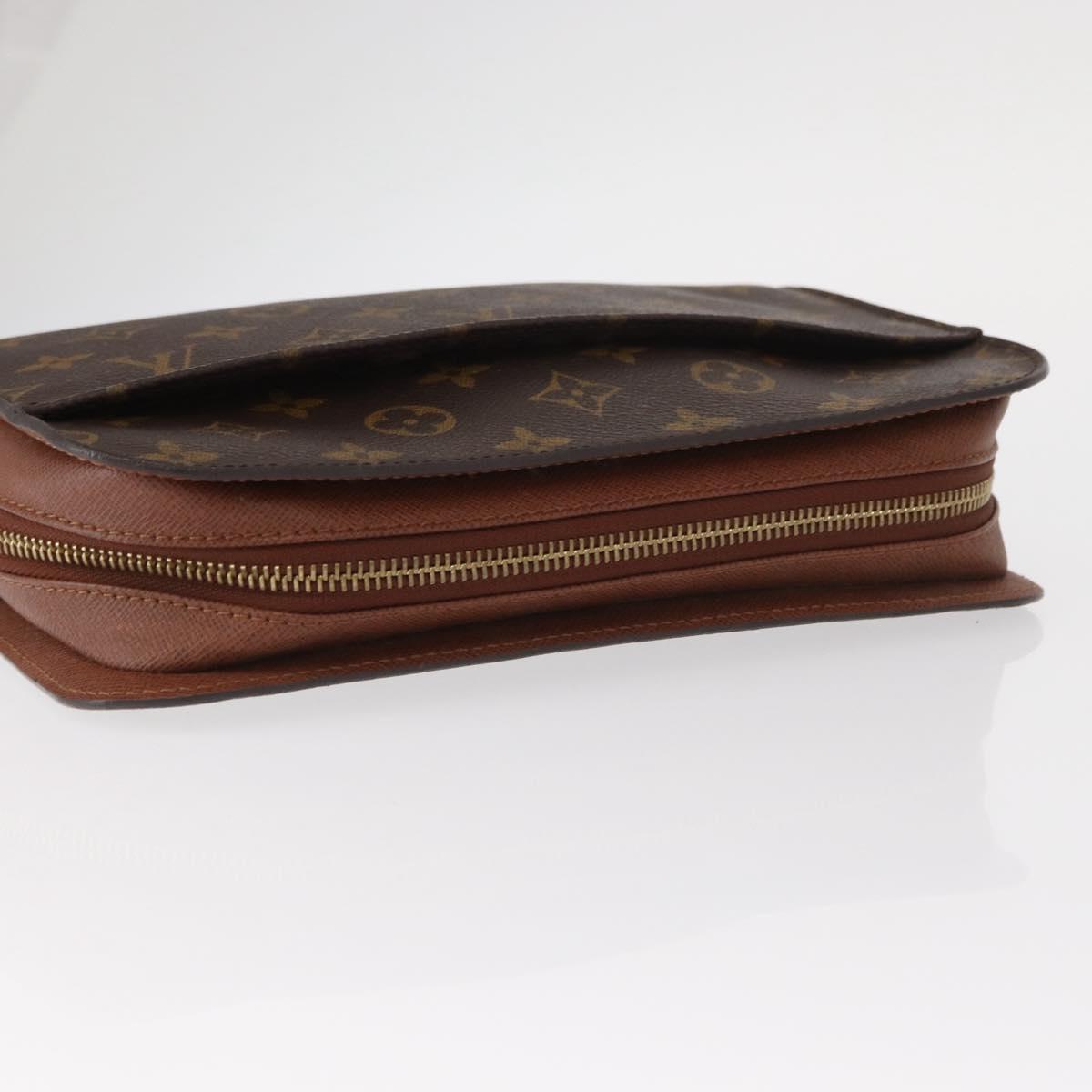 LOUIS VUITTON Monogram Orsay Clutch Bag M51790 LV Auth gh1594