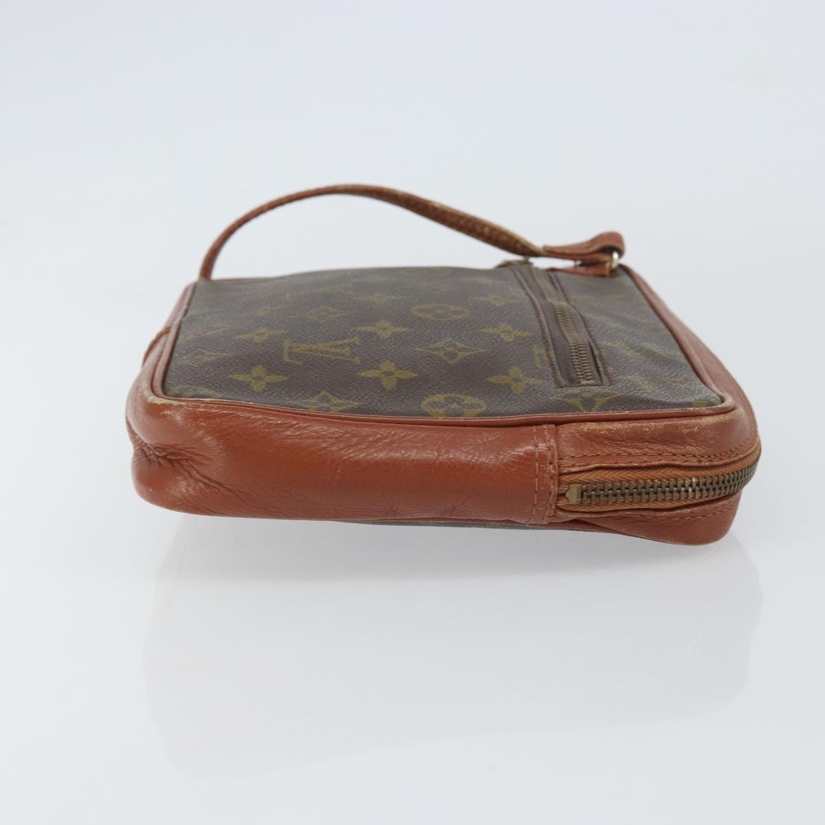 LOUIS VUITTON Monogram Pochette Sports Clutch Bag N0.183 LV Auth gh1595