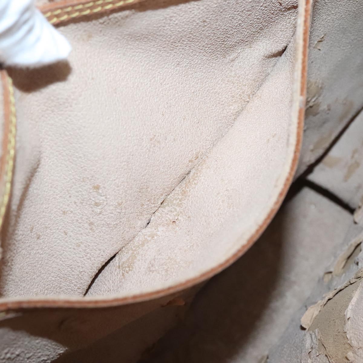 LOUIS VUITTON Monogram Bucket GM Shoulder Bag M42236 LV Auth gh160