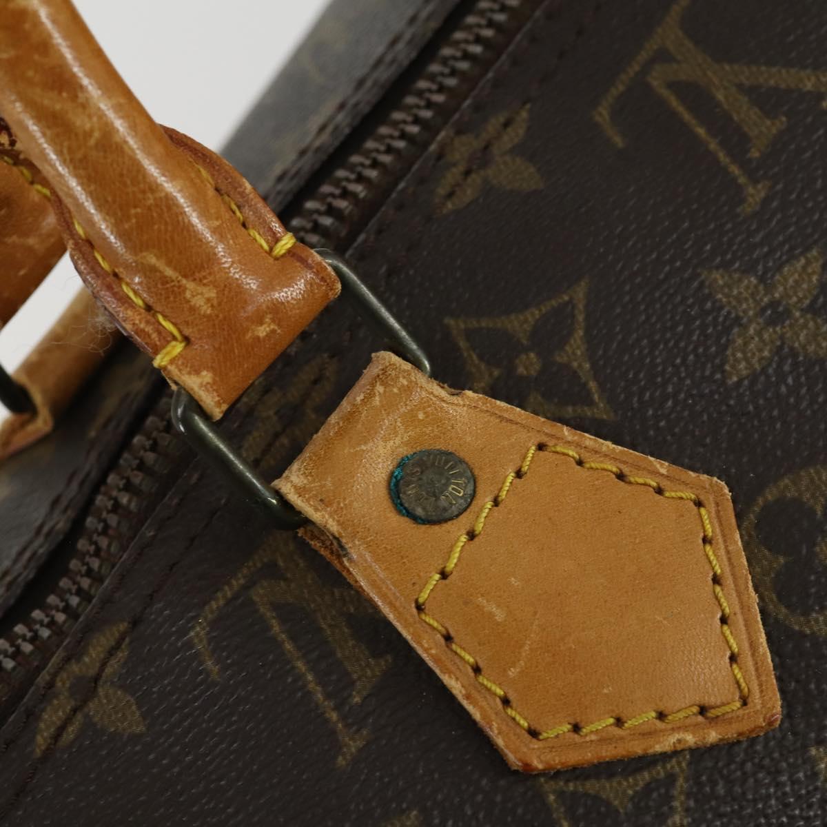 LOUIS VUITTON Monogram Speedy 40 Hand Bag M41522 LV Auth gh1601