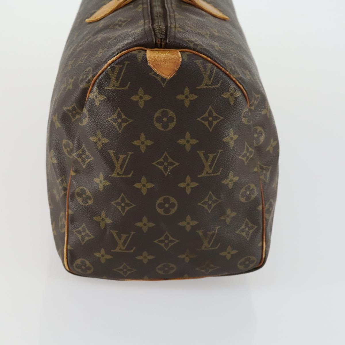 LOUIS VUITTON Monogram Speedy 40 Hand Bag M41522 LV Auth gh1601