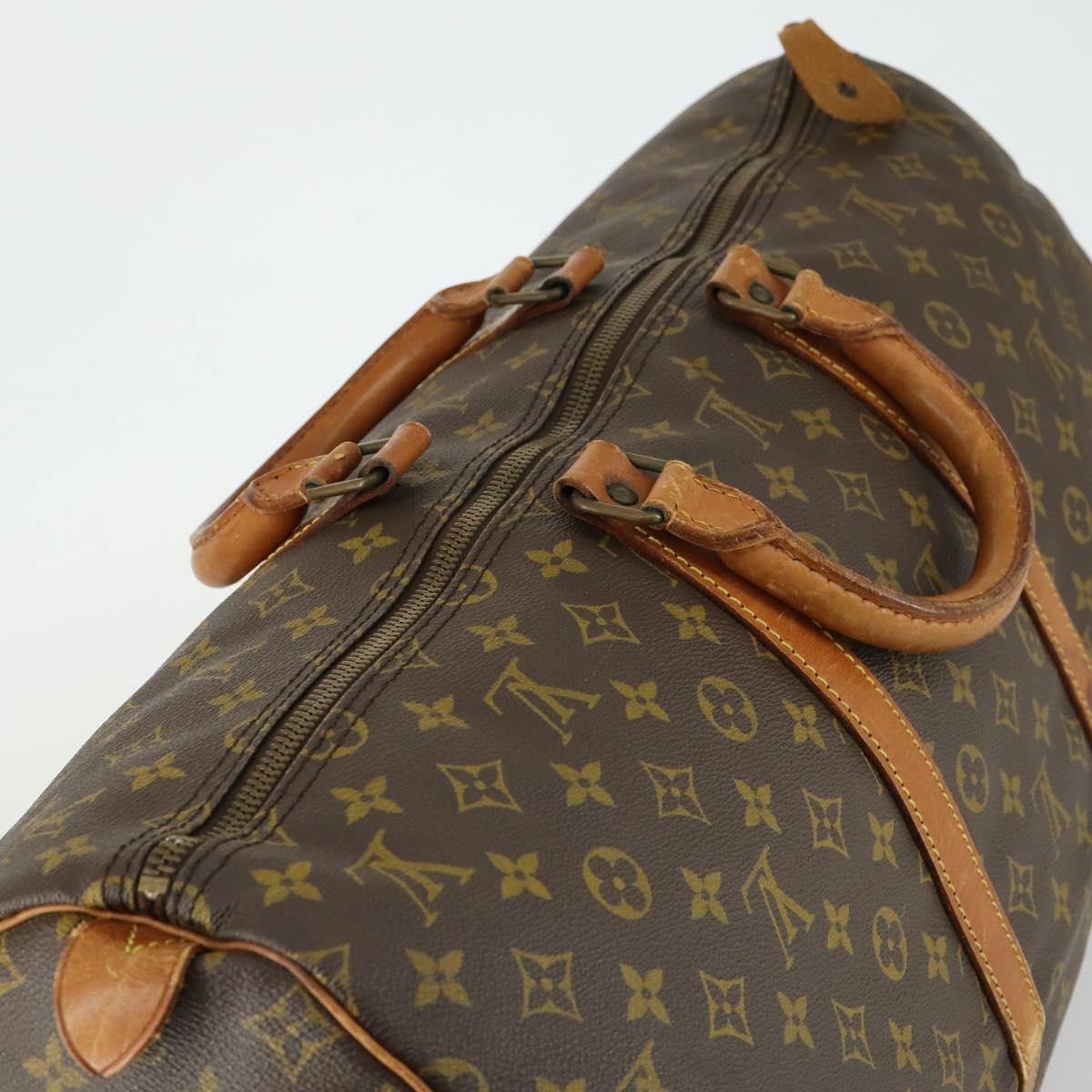 LOUIS VUITTON Monogram Keepall 55 Boston Bag Vintage M41424 LV Auth gh1602