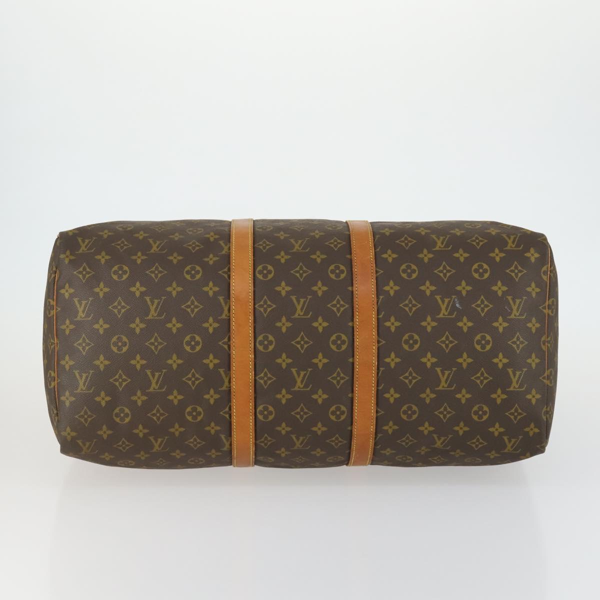 LOUIS VUITTON Monogram Keepall 55 Boston Bag Vintage M41424 LV Auth gh1602