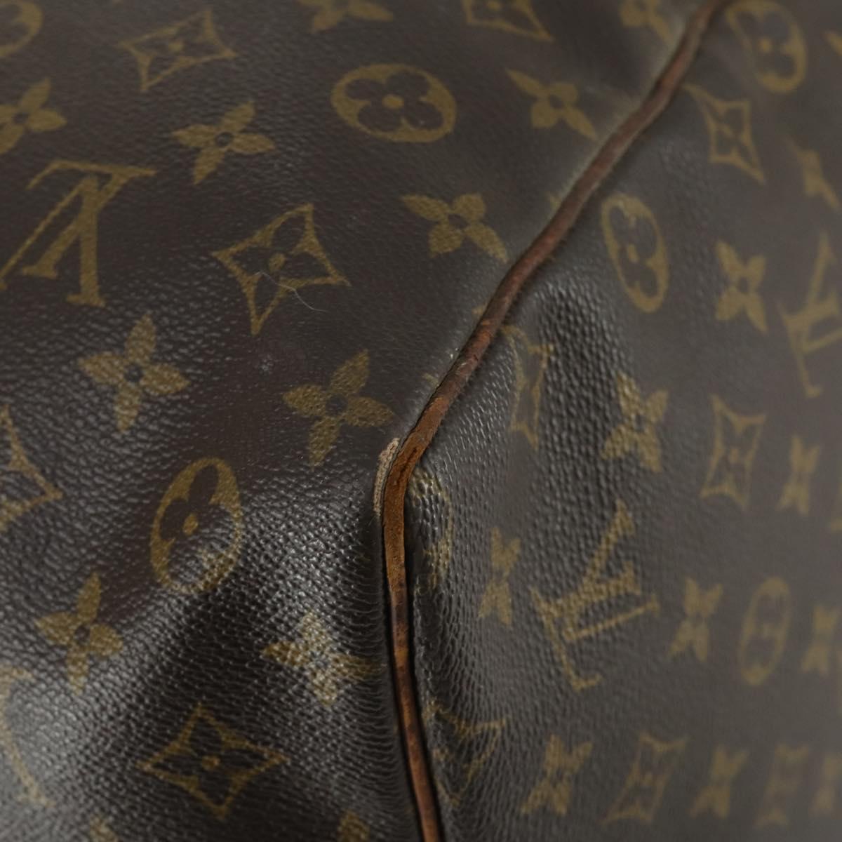 LOUIS VUITTON Monogram Keepall 60 Boston Bag M41422 LV Auth gh1603