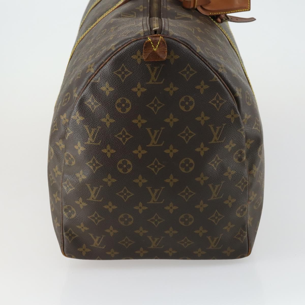 LOUIS VUITTON Monogram Keepall 60 Boston Bag M41422 LV Auth gh1603