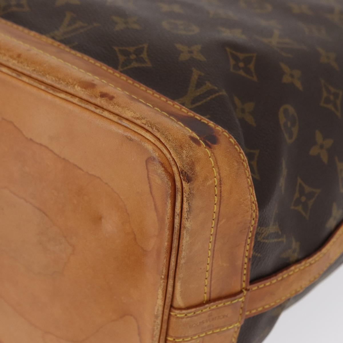 LOUIS VUITTON Monogram Noe Shoulder Bag M42224 LV Auth gh1606