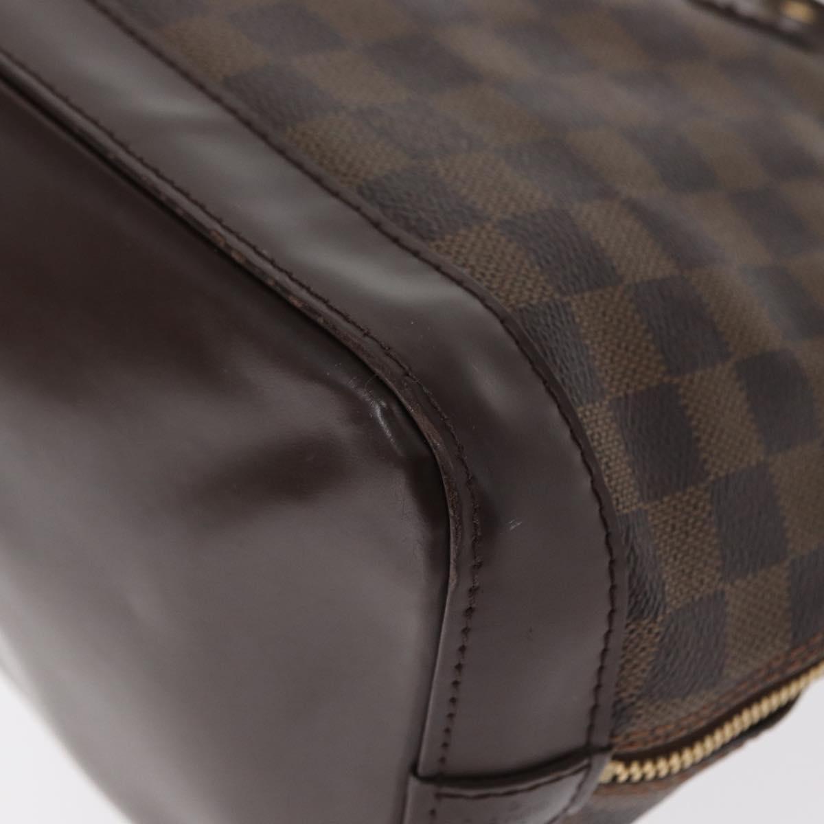 LOUIS VUITTON Damier Ebene Alma Hand Bag N51131 LV Auth gh1609