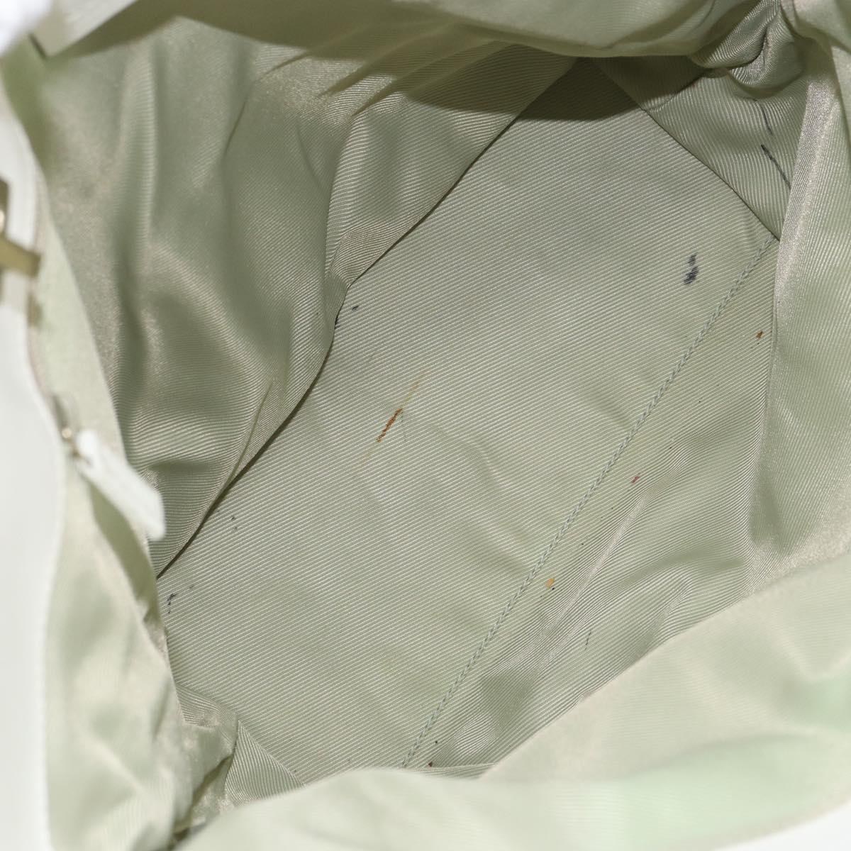 GUCCI GG Canvas Tote Bag Peppermint Gold 002 1098 3444 Auth gh1620