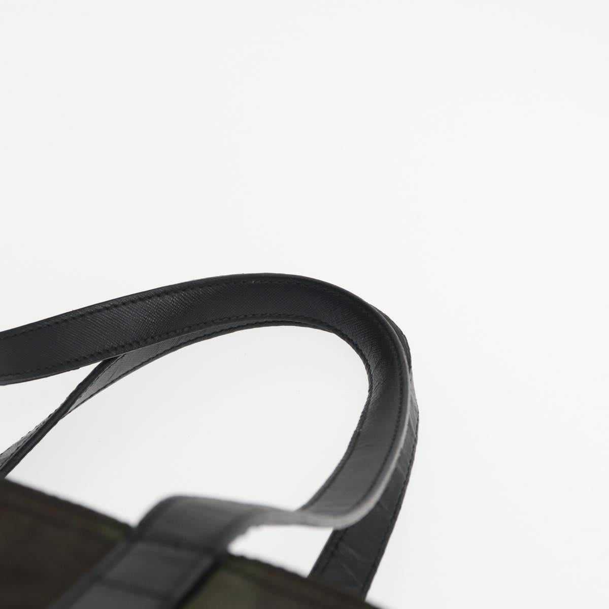 PRADA Camouflage Tote Bag Nylon Khaki Auth gh1628