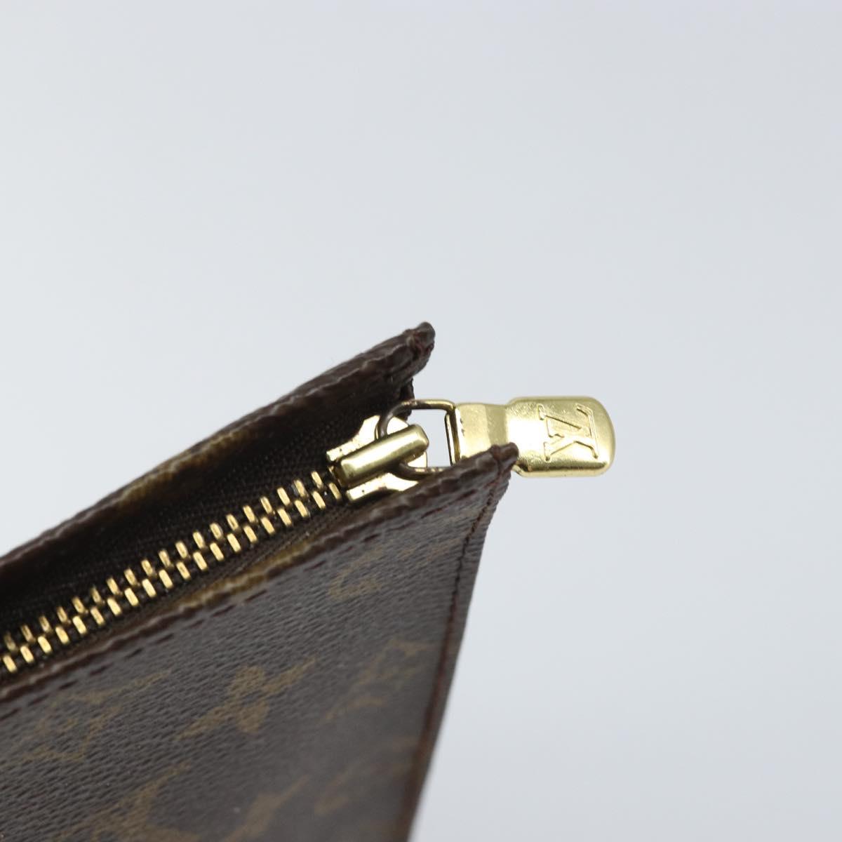 LOUIS VUITTON Monogram Poche Toilette 26 Pouch M47542 LV Auth gh1668
