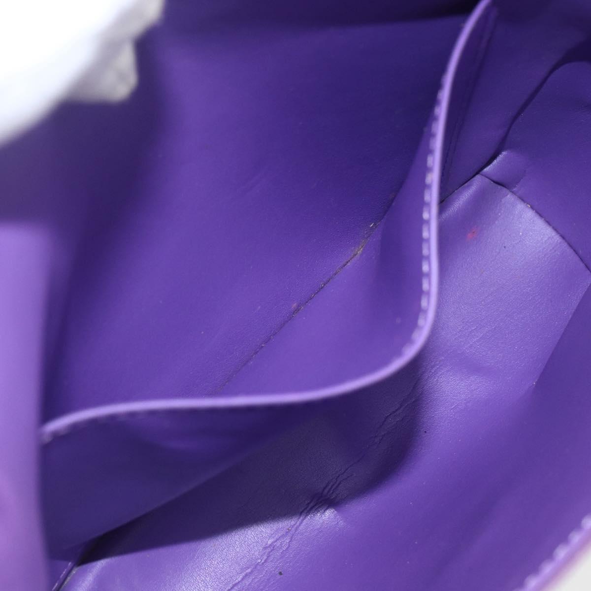 LOUIS VUITTON Monogram Vernis Thompson Street Bag Viole M91095 LV Auth gh1680