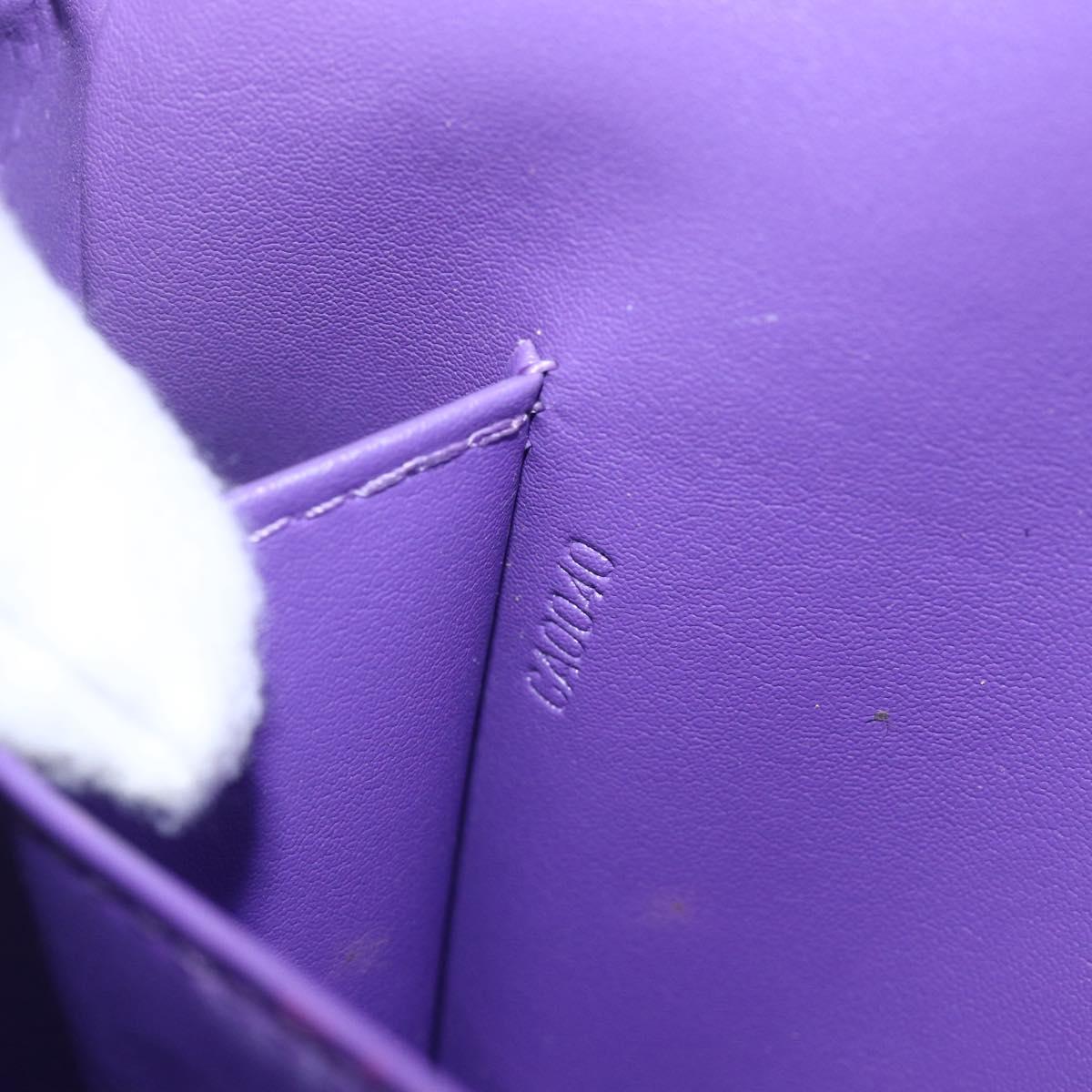 LOUIS VUITTON Monogram Vernis Thompson Street Bag Viole M91095 LV Auth gh1680