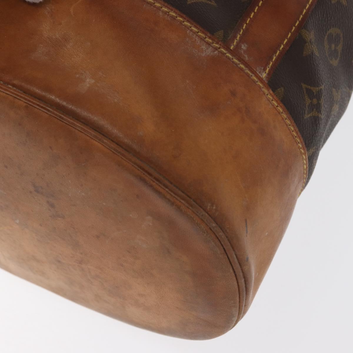 LOUIS VUITTON Monogram Randonnee GM Shoulder Bag M42244 LV Auth gh1698