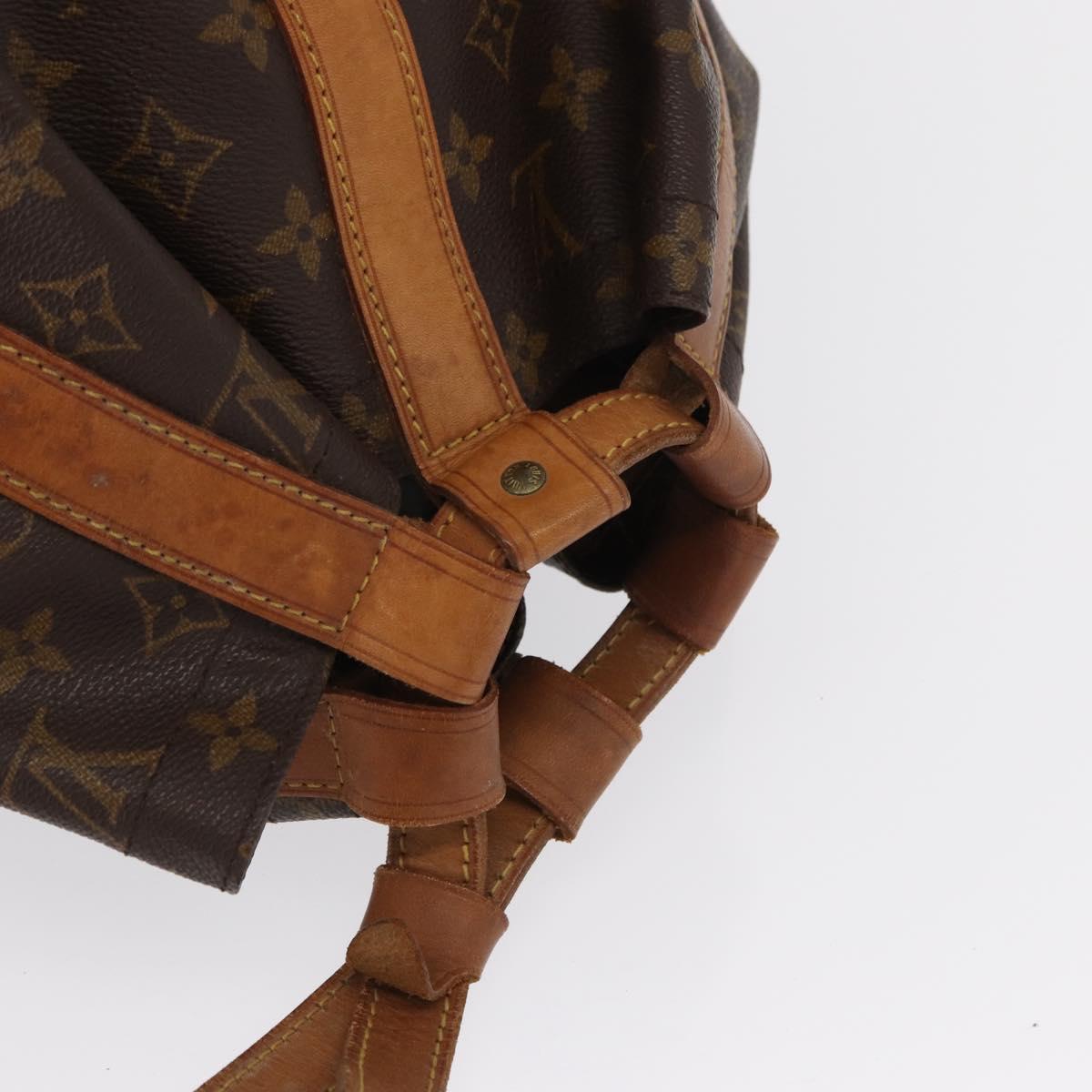 LOUIS VUITTON Monogram Randonnee GM Shoulder Bag M42244 LV Auth gh1698