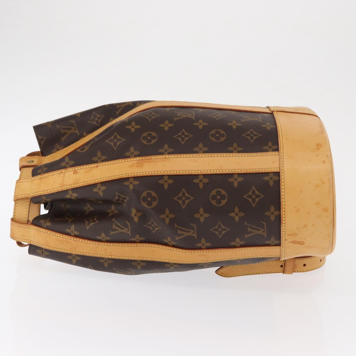 LOUIS VUITTON Monogram Randonnee PM Shoulder Bag M42243 LV Auth gh1699