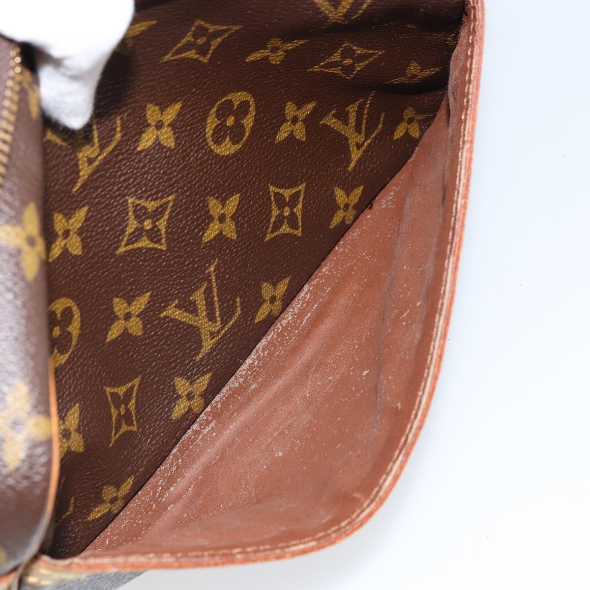 LOUIS VUITTON Monogram Compiegne 23 Clutch Bag M51847 LV Auth gh1702