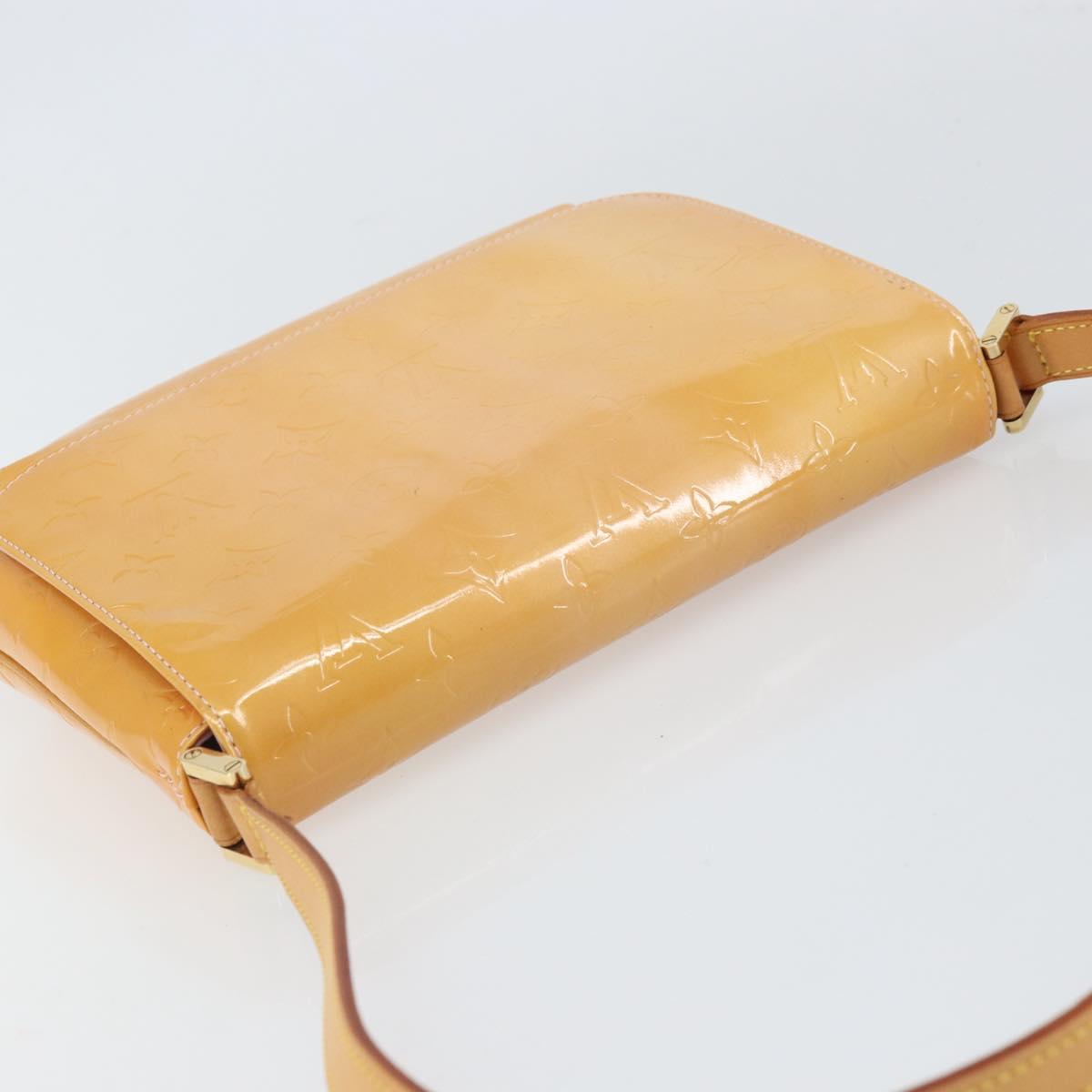 LOUIS VUITTON Vernis Thompson Street Bag Marshmallow Pink M91070 LV Auth gh1717