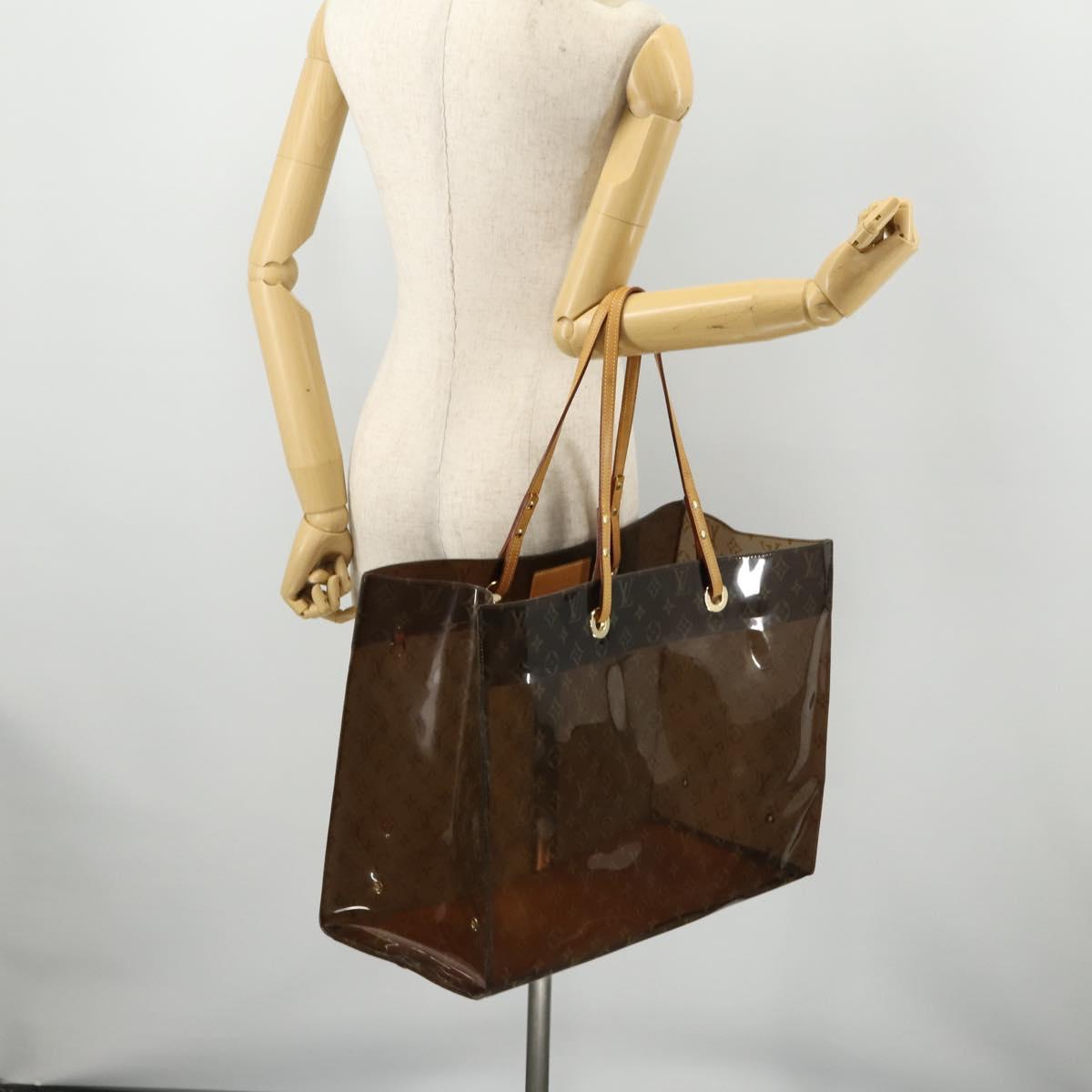 LOUIS VUITTON Monogram Vinyl Cabas Cruise Tote Bag M50500 LV Auth gh1743