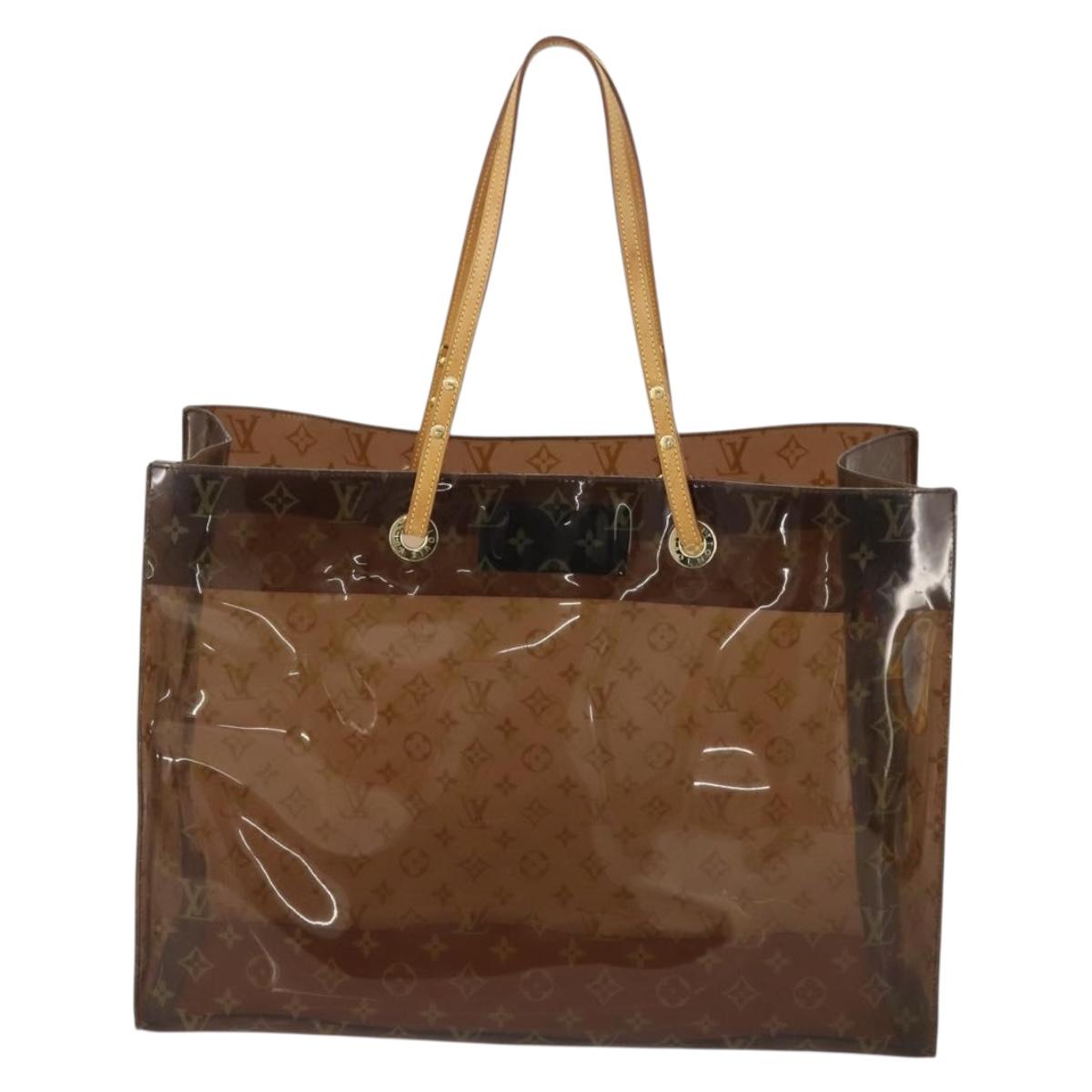 LOUIS VUITTON Monogram Vinyl Cabas Cruise Tote Bag M50500 LV Auth gh1743