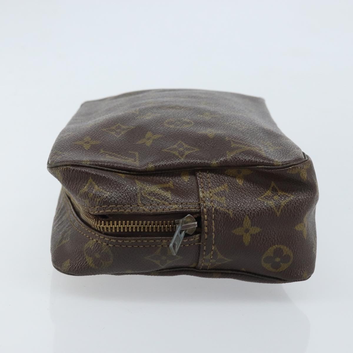 LOUIS VUITTON Monogram Trousse Toilette 28 Clutch Bag M47522 LV Auth gh1770