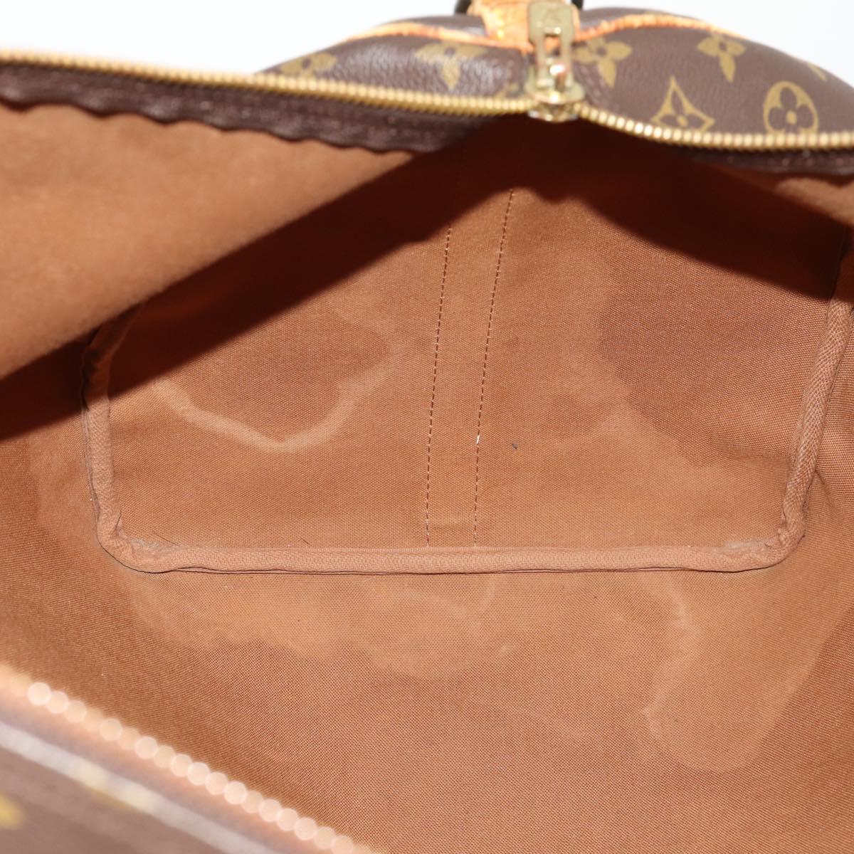 LOUIS VUITTON Monogram Keepall Bandouliere 60 Boston Bag M41412 LV Auth gh1774