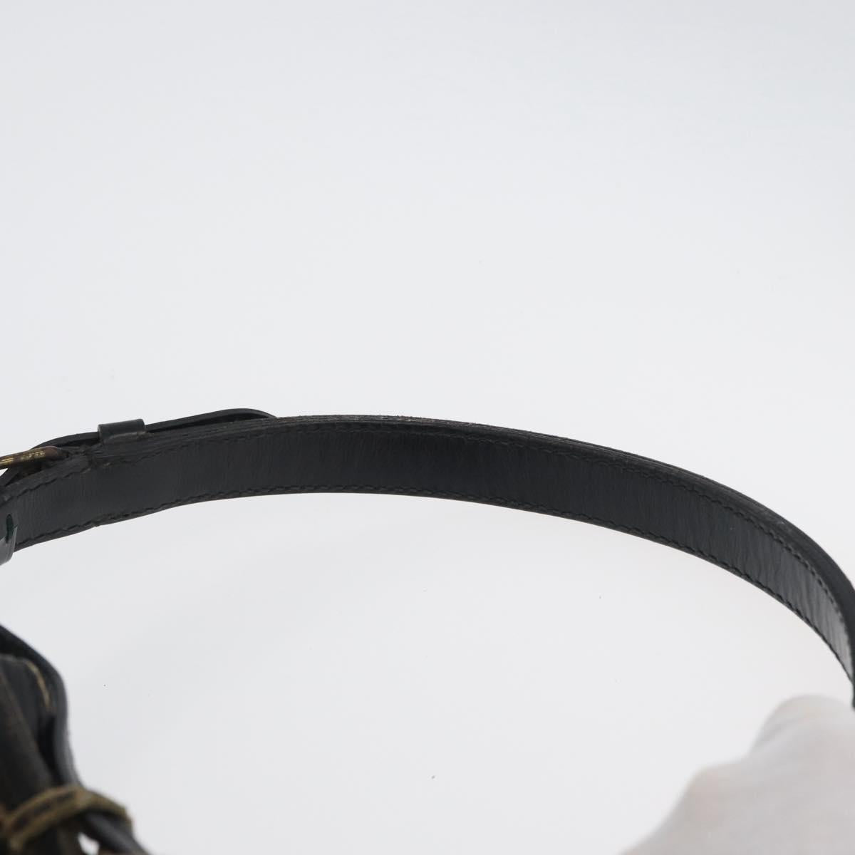 LOUIS VUITTON Epi Petit Noe Shoulder Bag Black M44102 LV Auth gh1817