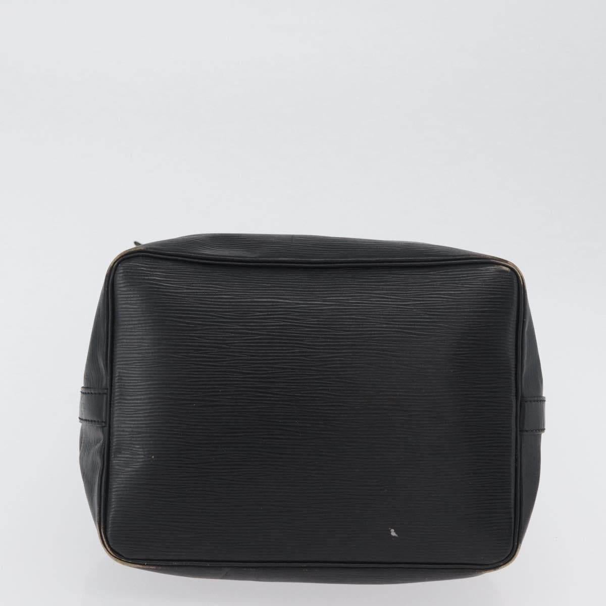 LOUIS VUITTON Epi Petit Noe Shoulder Bag Black M44102 LV Auth gh1817