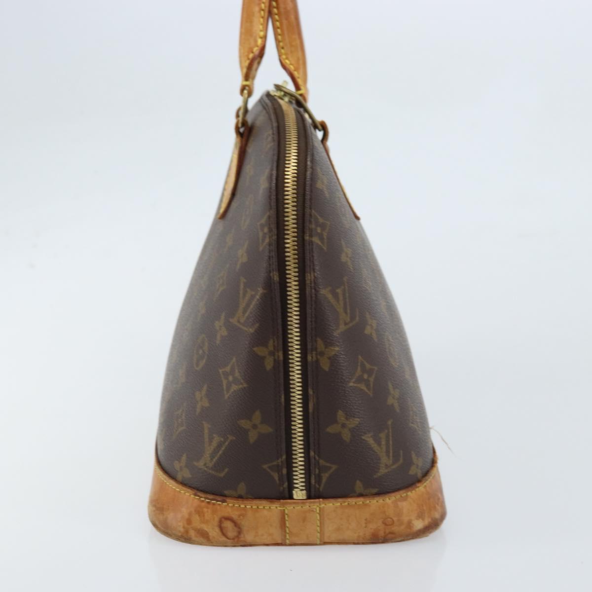 LOUIS VUITTON Monogram Alma Hand Bag M51130 LV Auth gh1819